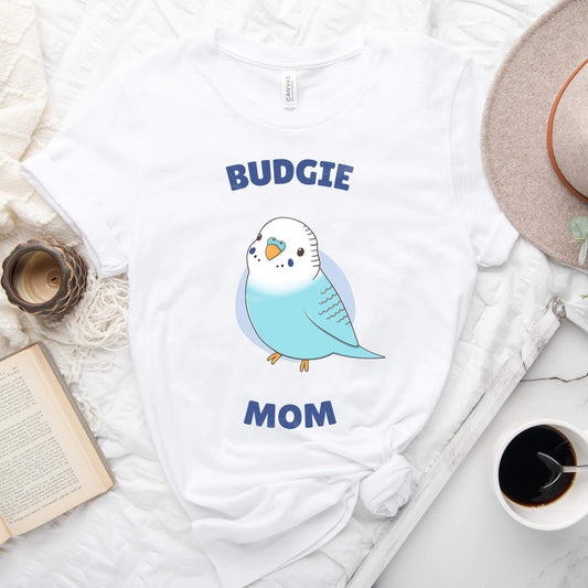 Budgie Mom Unisex T-Shirt - Birbtown