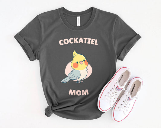 Cockatiel Mom Unisex T-Shirt - Birbtown