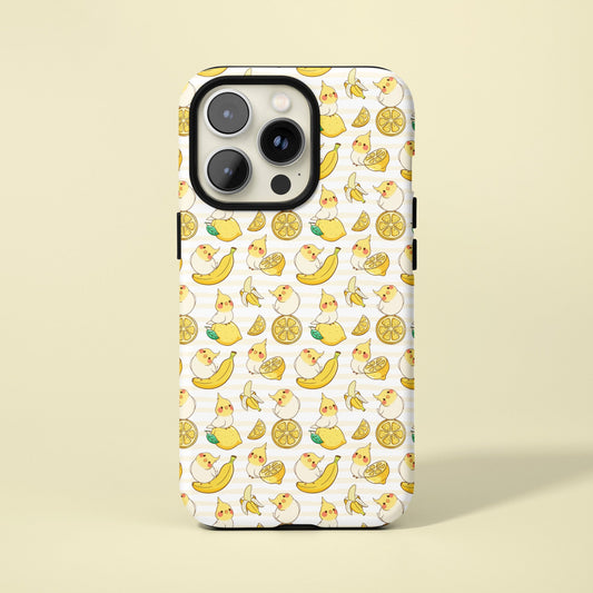 Fruity Cockatiels Tough Phone Case
